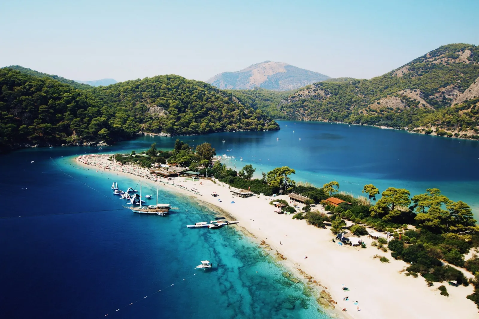 The lagoon at Ölüdeniz, Fethiye